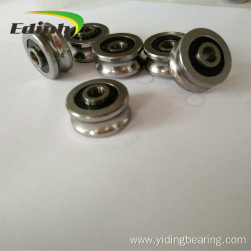 3/16" V Groove Guide Track Roller Bearings 2RS